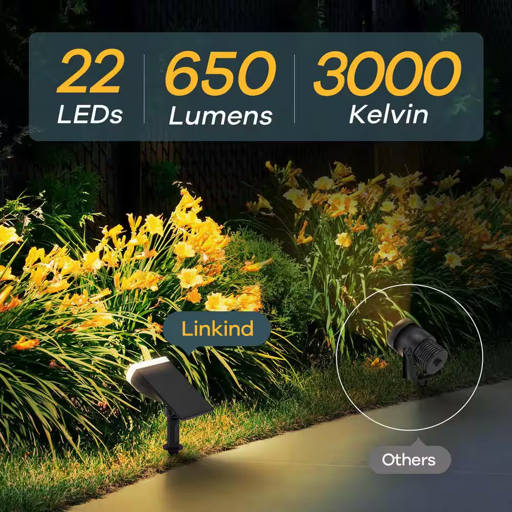 Outdoor Decor, Solar Outdoor Lights, Outdoor Lights for Yard Garden Decor, (4-Pack)