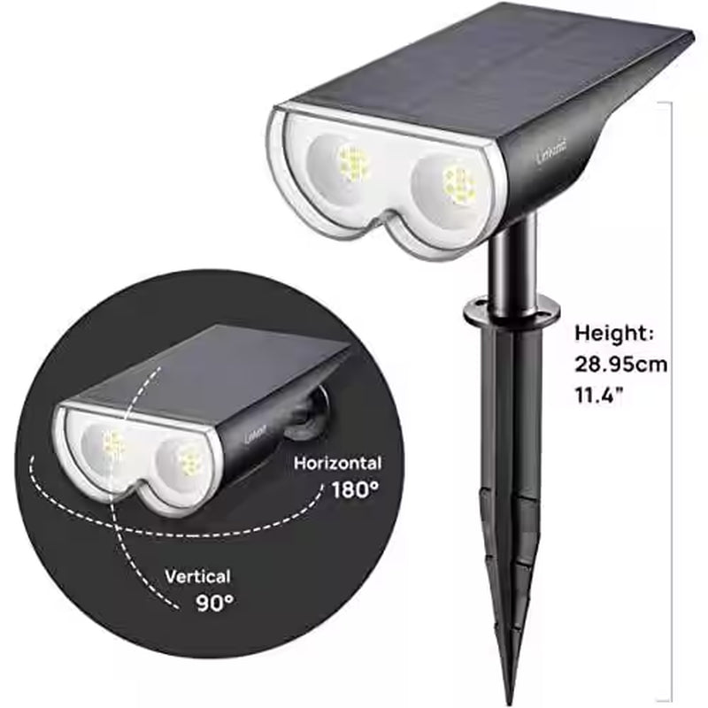 Outdoor Decor, Solar Outdoor Lights, Outdoor Lights for Yard Garden Decor, (4-Pack)