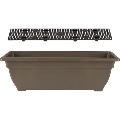 5 Tier Vertical Planter Raised Garden Beds, Brown