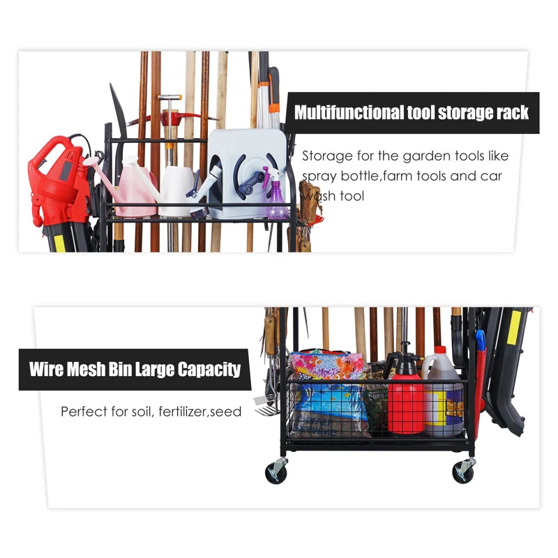 Garden Tool Storage Organizer
