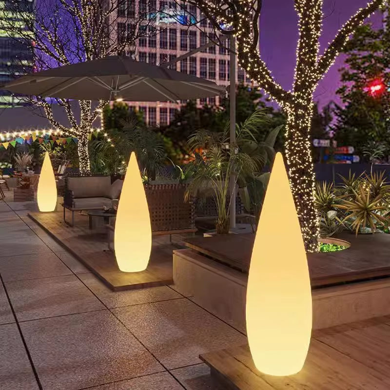 Luminous Water Drop Lamp Lawn Solar LED Outdoor Lighting Solar Light Outdoor Garden Decoration Outdoor Garden Light