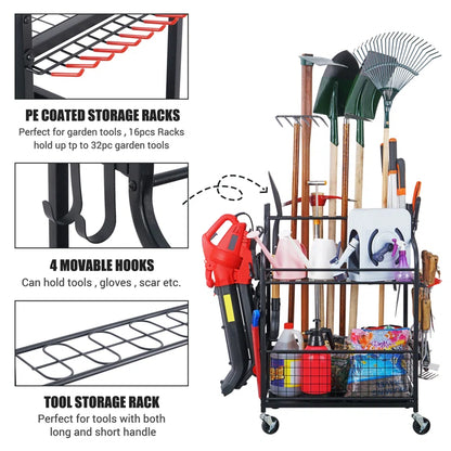 Garden Tool Storage Organizer