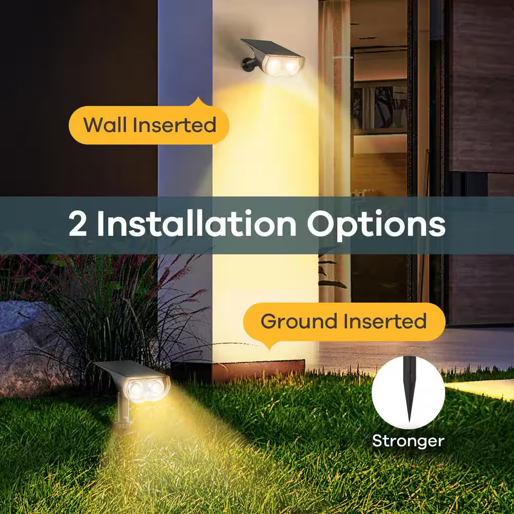 Outdoor Decor, Solar Outdoor Lights, Outdoor Lights for Yard Garden Decor, (4-Pack)