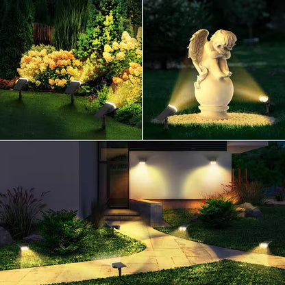Outdoor Decor, Solar Outdoor Lights, Outdoor Lights for Yard Garden Decor, (4-Pack)