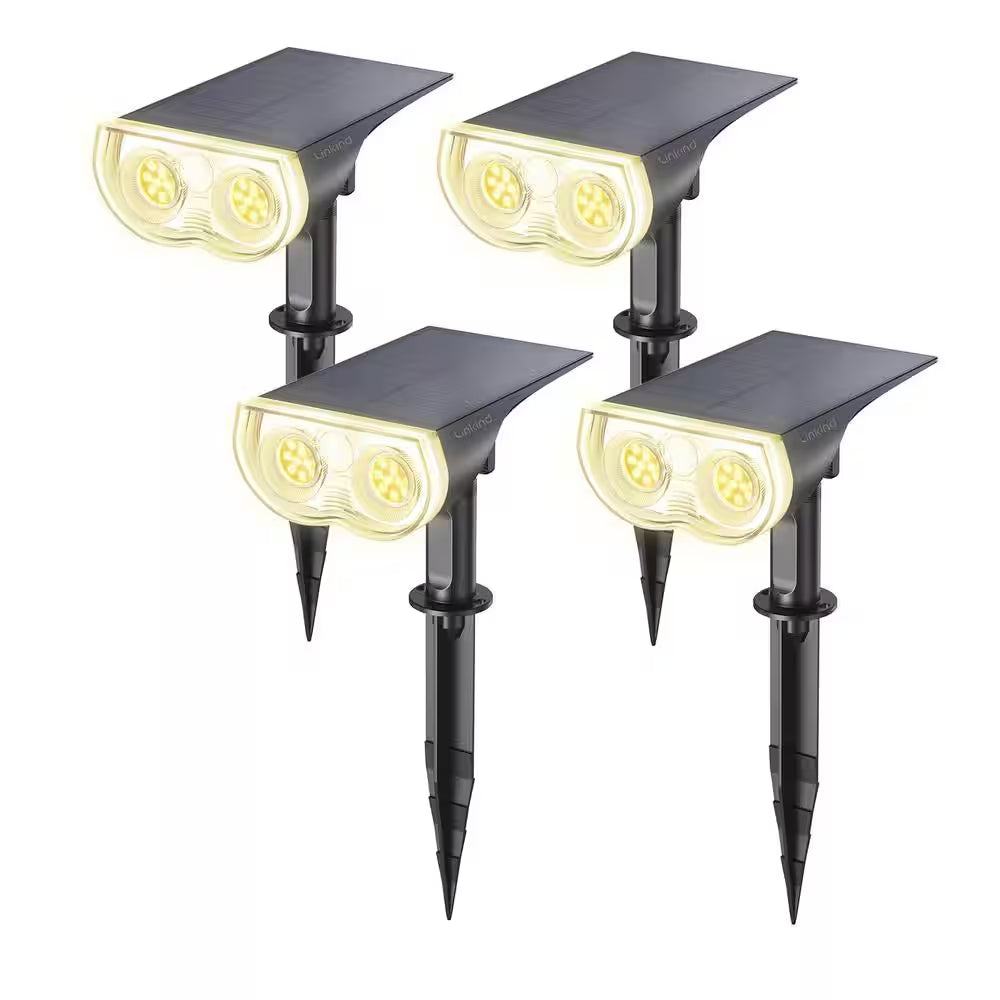 Outdoor Decor, Solar Outdoor Lights, Outdoor Lights for Yard Garden Decor, (4-Pack)