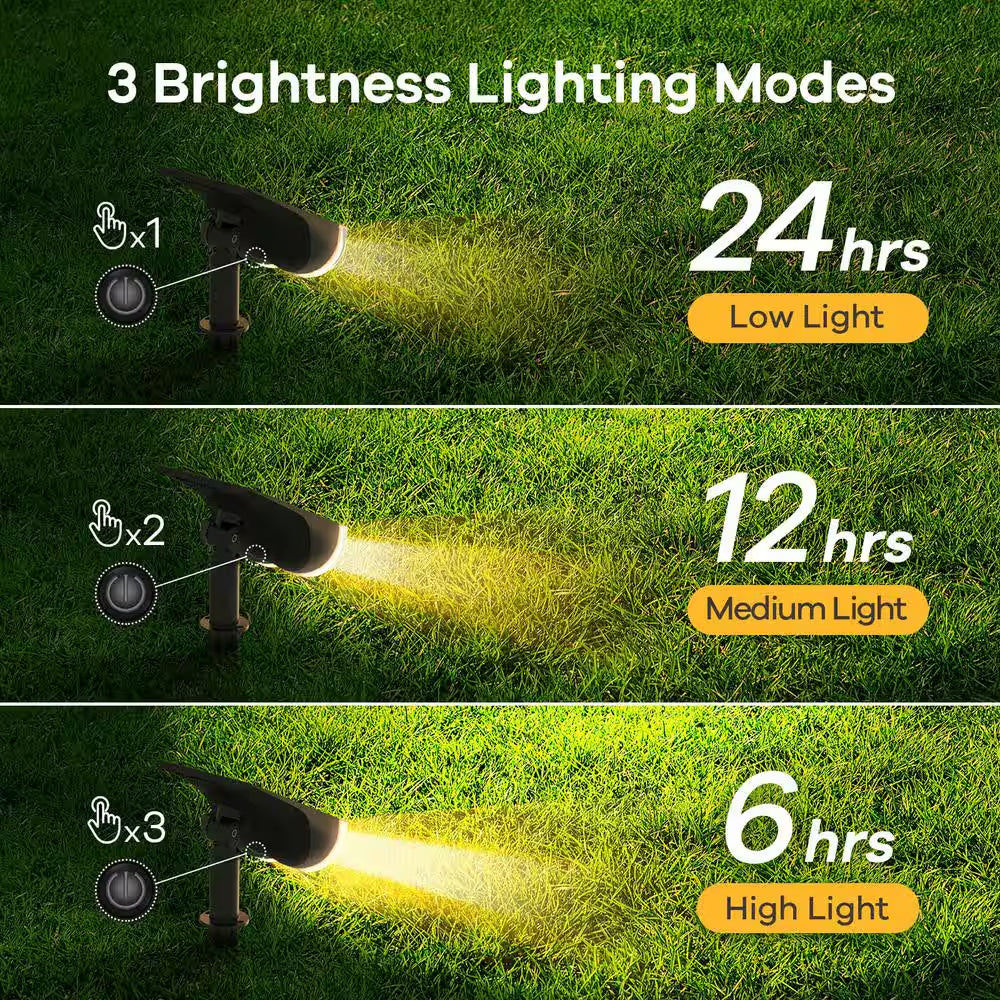 Outdoor Decor, Solar Outdoor Lights, Outdoor Lights for Yard Garden Decor, (4-Pack)